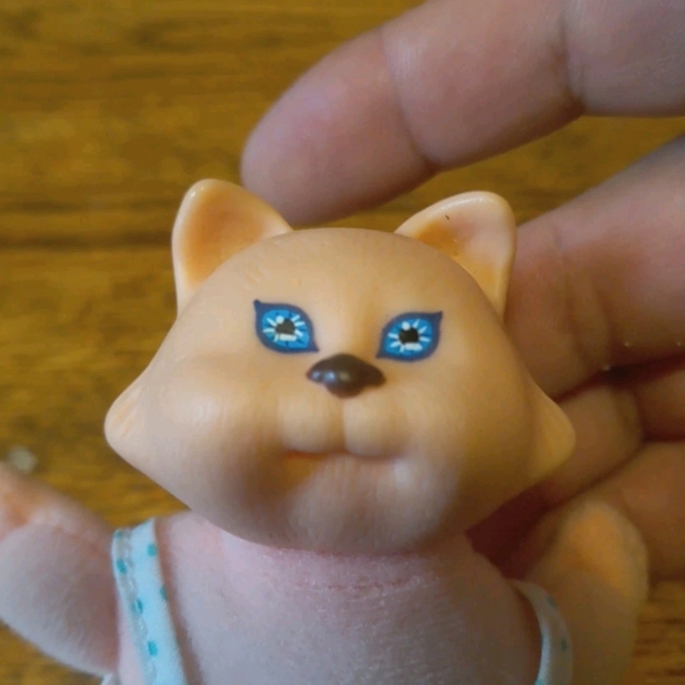 Cabbage Patch Kids Cat Koosa Playmate Mini Vintage 1984 Coleco 5" - Picture 2 of 4